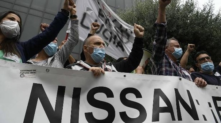 Un año después del anuncio del cierre de Nissan, los trabajadores siguen exigiendo una solución definitiva