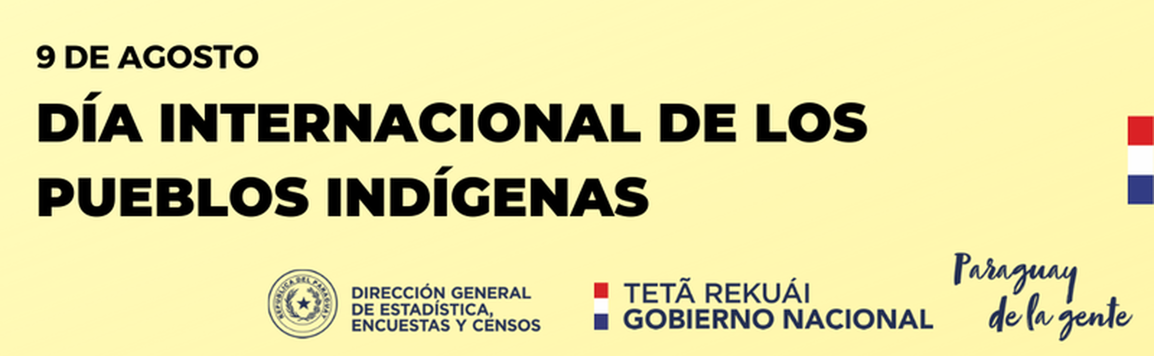 DGEEC comparte datos sobre los pueblos indígenas en Paraguay
