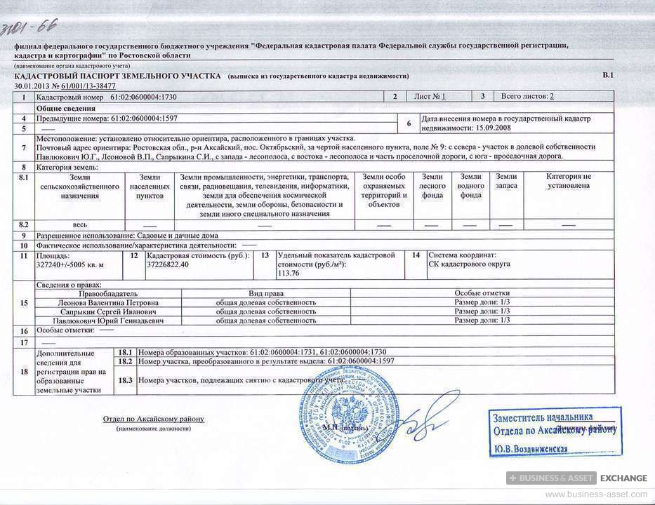 Дата изменения стоимости земельного участка. Кадастровый паспорт на земельный участок кв1-кв6. Выписка на земельный участок. Кадастровая выписка о земельном участке. ЕГРП на земельный участок.